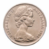 1968 20c PCGS MS66 (Gem Uncirculated)