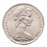 Australia 1972 20c PCGS MS67 (Gem Uncirculated)