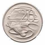 Australia 1972 20c PCGS MS67 (Gem Uncirculated)