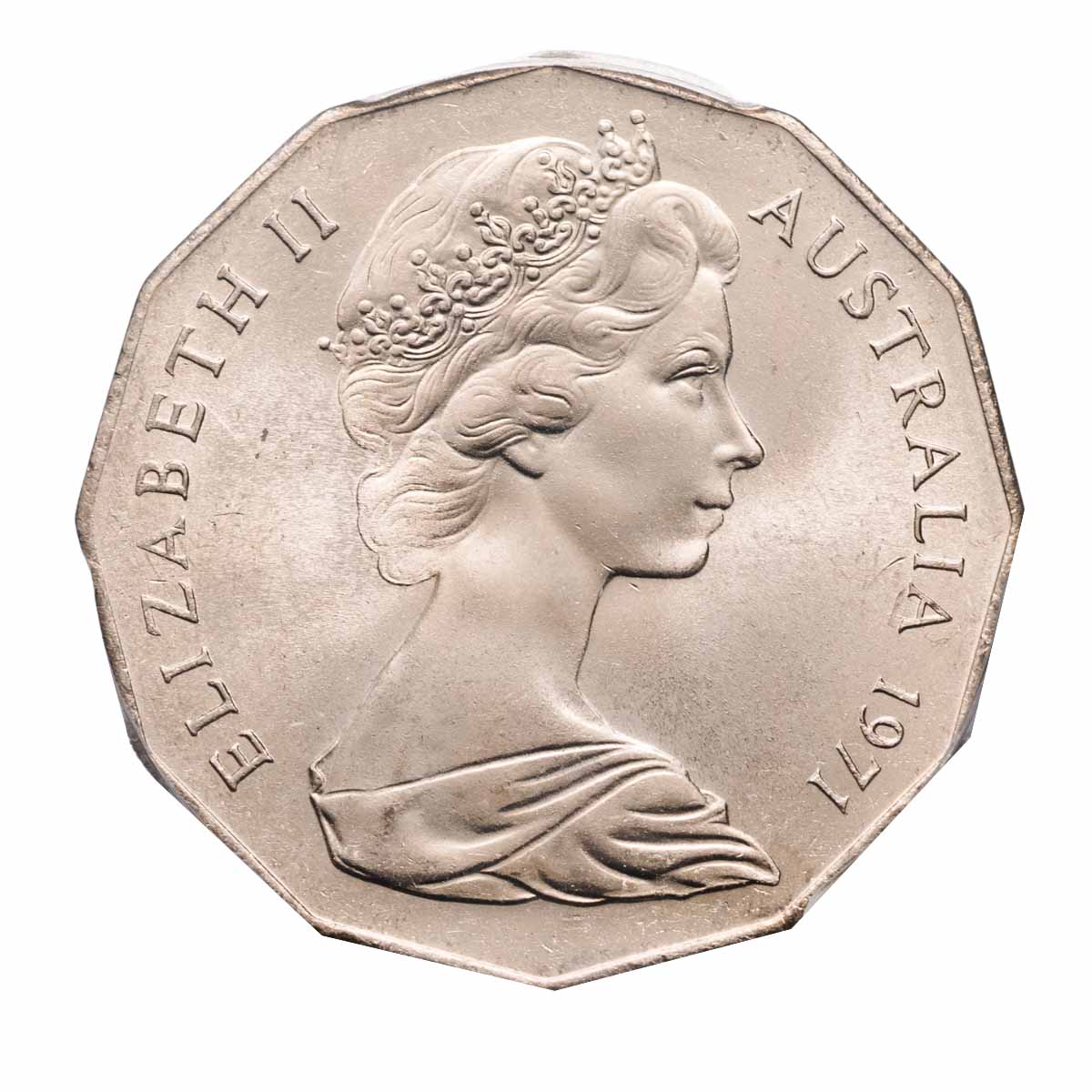 1971 50c PCGS MS66 (Gem Uncirculated)