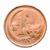 1969 1c PCGS MS67RD (Gem Uncirculated)