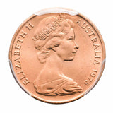 1976 1c PCGS MS68RD (Gem Uncirculated)