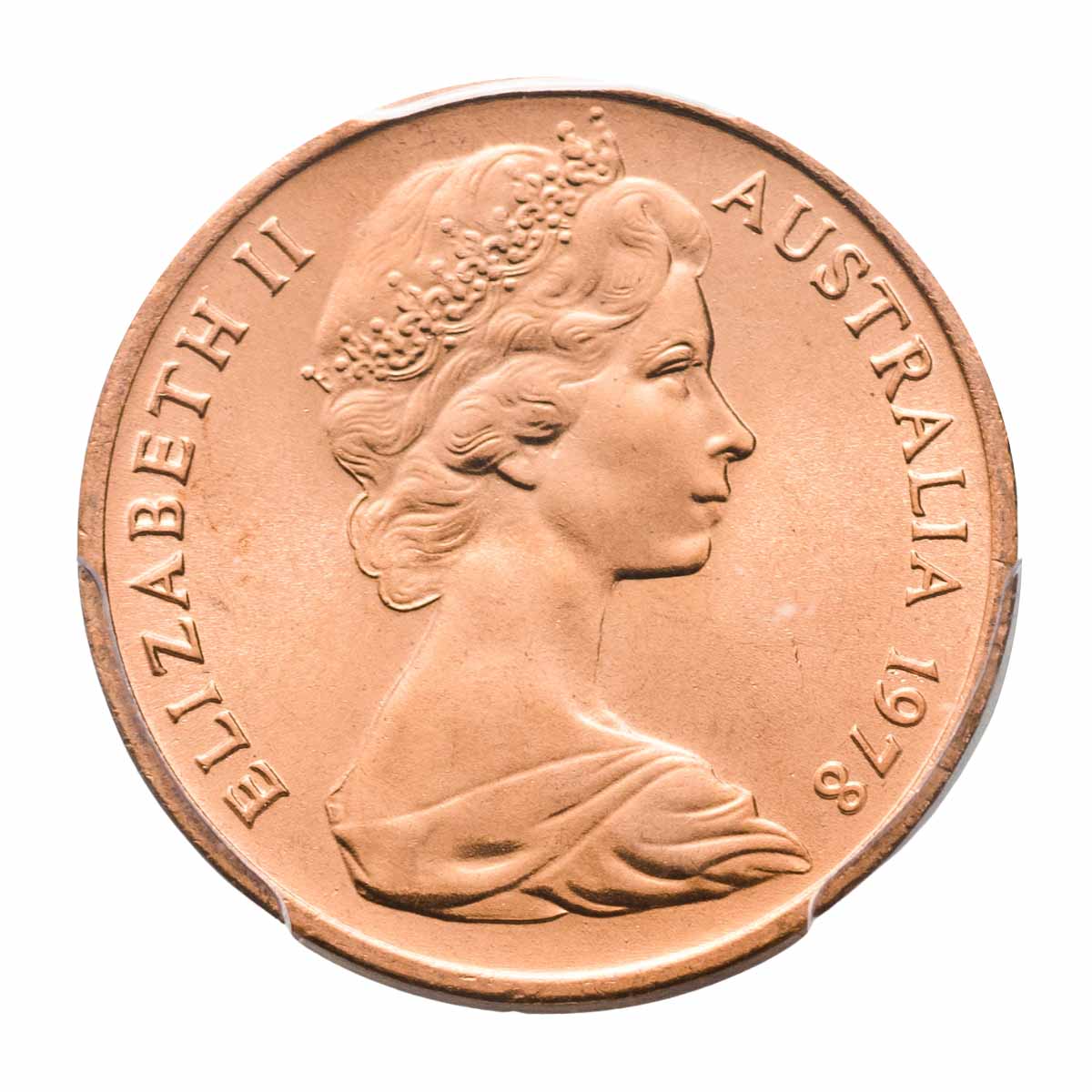 1978 1c PCGS MS67RD (Gem Uncirculated)