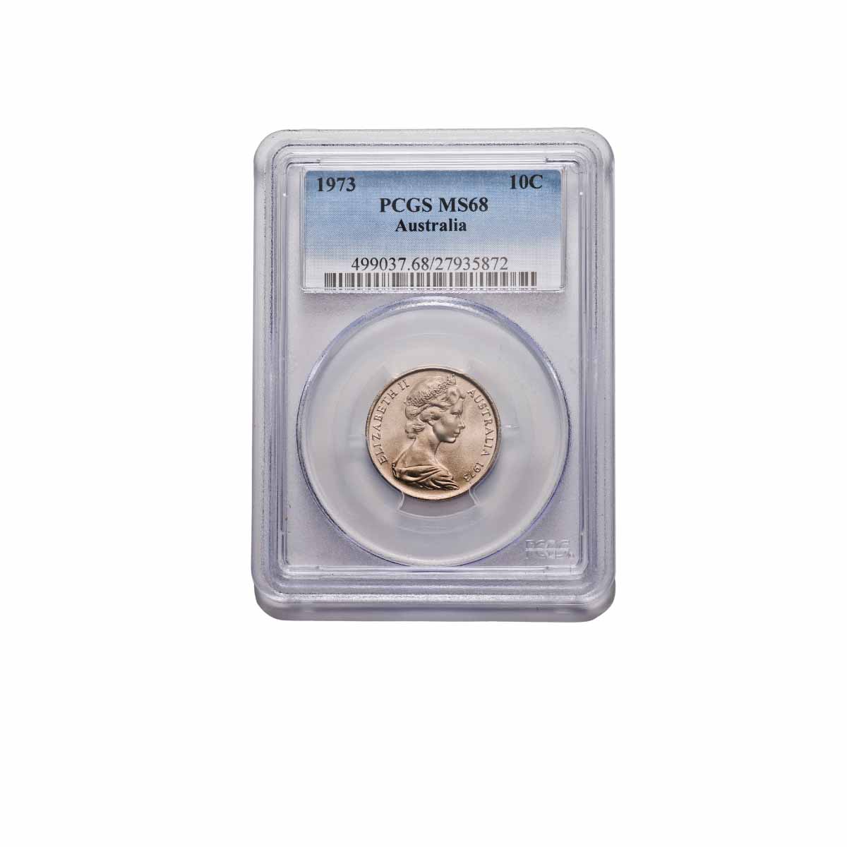 Ms68 1973 10c PCGS MS68 (Gem Uncirculated) – Downies Collectables