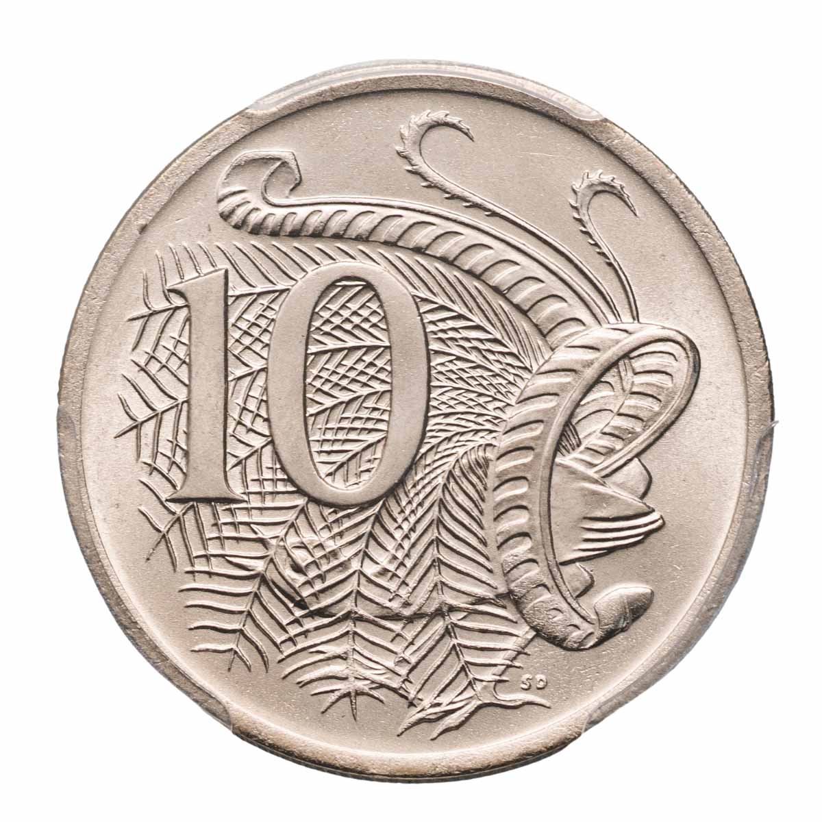 1975 10c PCGS MS68 (Gem Uncirculated)