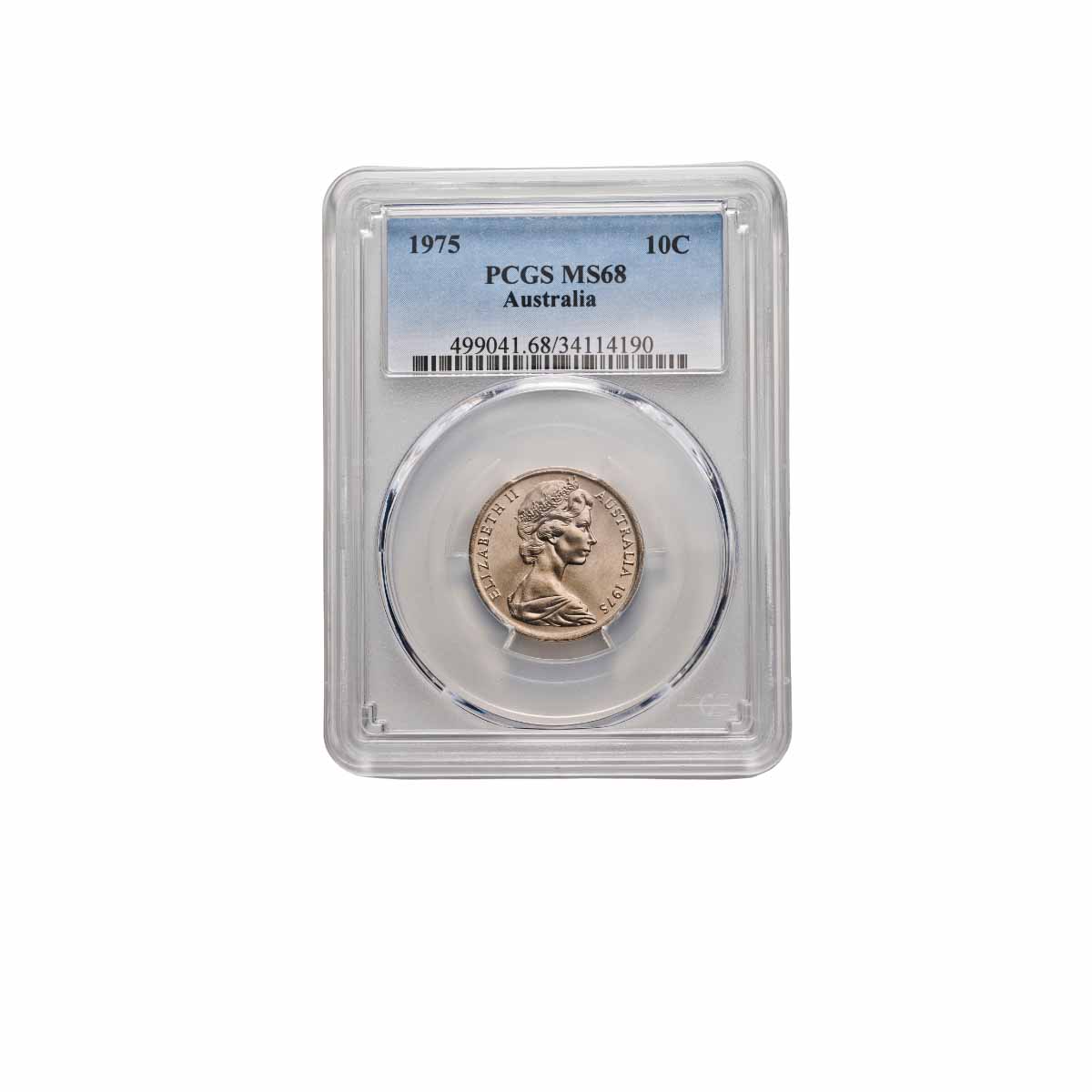 1975 10c PCGS MS68 (Gem Uncirculated)