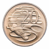 1972 20c PCGS MS68 (Gem Uncirculated)