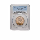 1972 20c PCGS MS68 (Gem Uncirculated)
