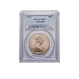1971 50c PCGS MS67 (Gem Uncirculated)