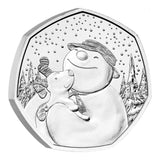 The Snowman and the Snowdog 2022 50p Cupro-Nickel Brilliant Uncirculated Coin