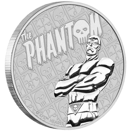The Phantom 2022 $1 1oz Silver Brilliant Uncirculated Coin