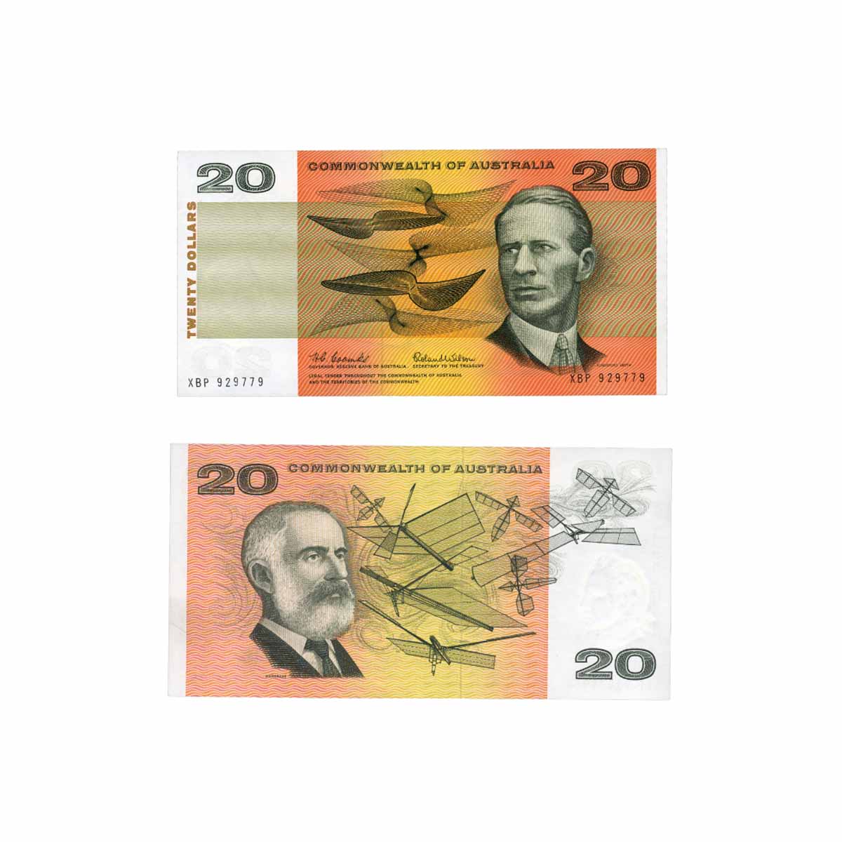 1966 $20 R401L Coombs/Wilson XBP Last Prefix Banknote Uncirculated