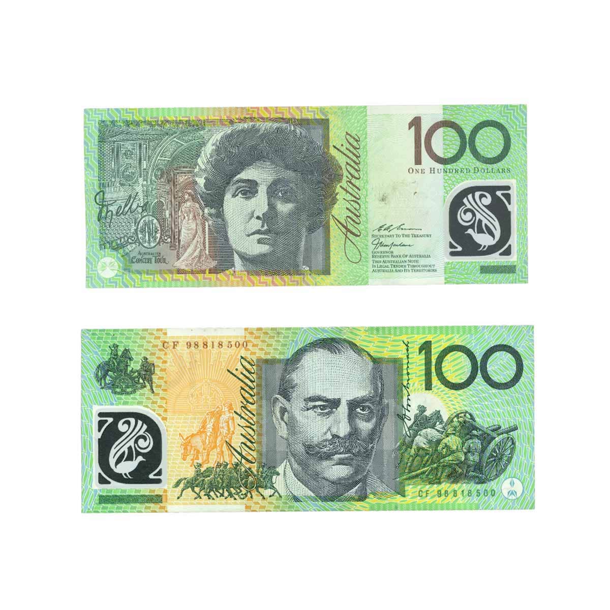 1998 $100 R618aL Fraser/Evans CF98 Last Prefix Banknote Very Fine