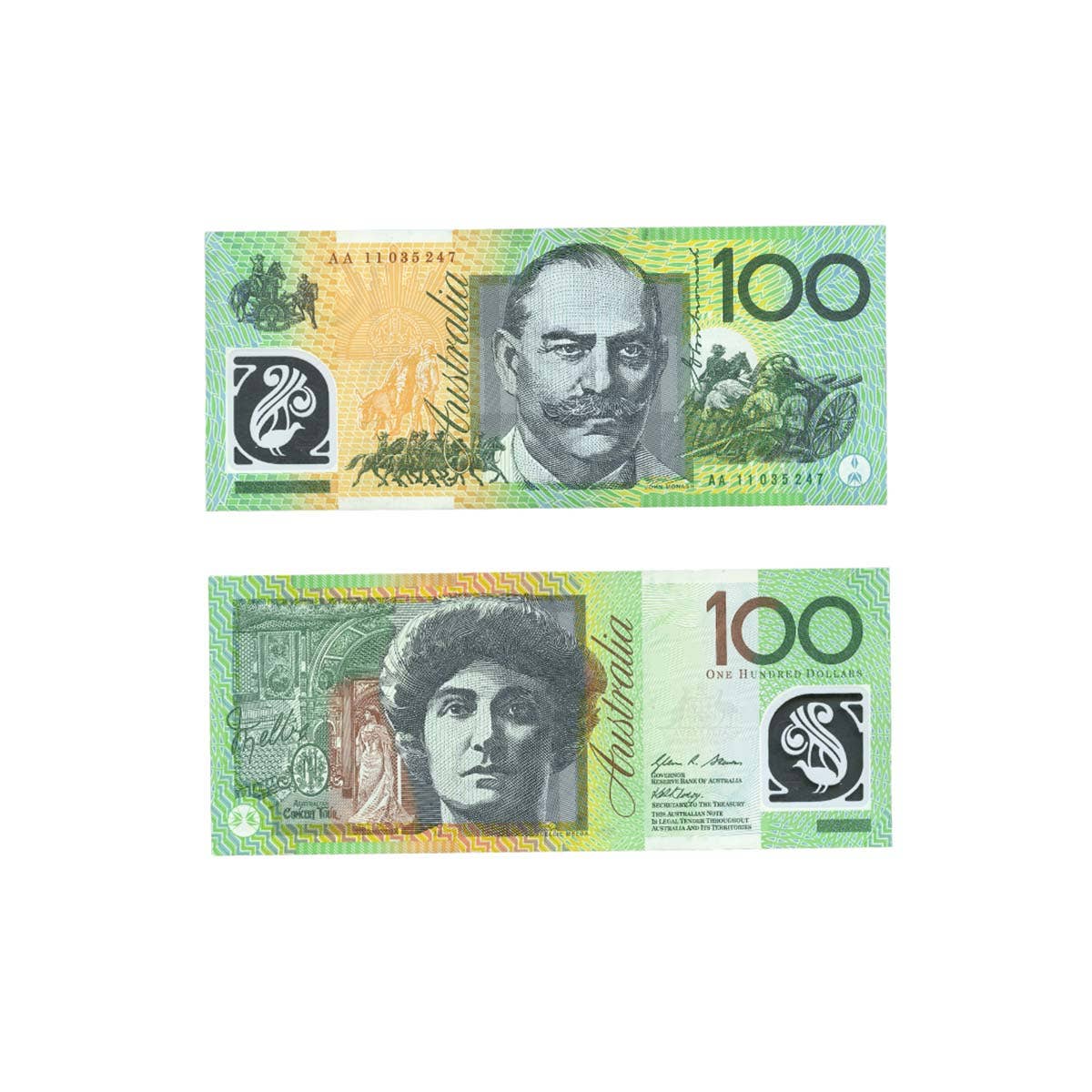 2011 $100 R621cF Stevens/Henry AA11 First Prefix Banknote Uncirculated