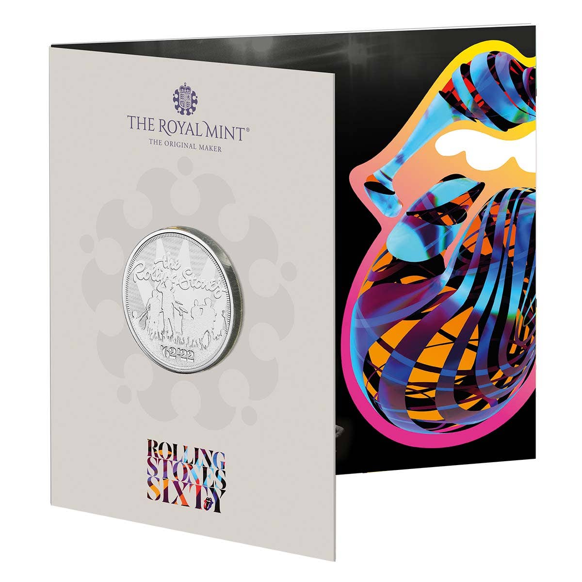 The Rolling Stones 2022 £5 Cupro-Nickel Brilliant Uncirculated Coin