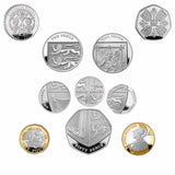 Queen Elizabeth Memorial II 2022 Silver Proof 10-Coin Set