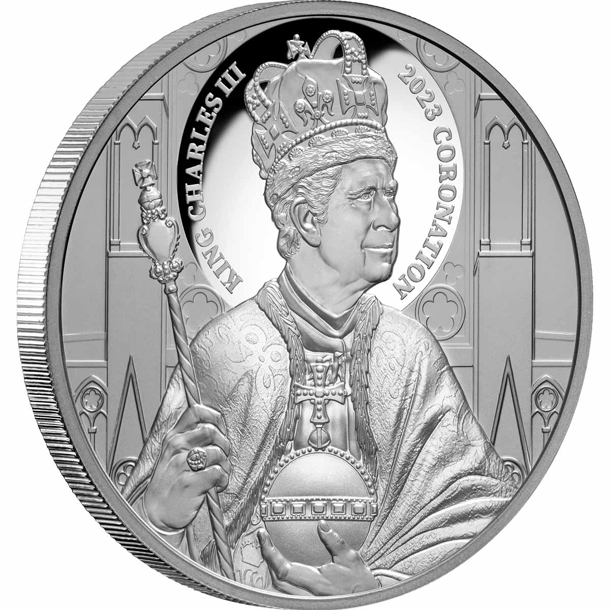King Charles III 2023 $1 Coronation 1oz Silver Proof Coin