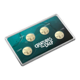 Creatures of the Deep 2023 $1 Mintmark & Privymark Al-Br Uncirculated 4-Coin Set