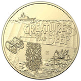 Creatures of the Deep 2023 $1 Mintmark & Privymark Al-Br Uncirculated 4-Coin Set