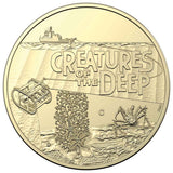 Creatures of the Deep 2023 $1 Mintmark & Privymark Al-Br Uncirculated 4-Coin Set