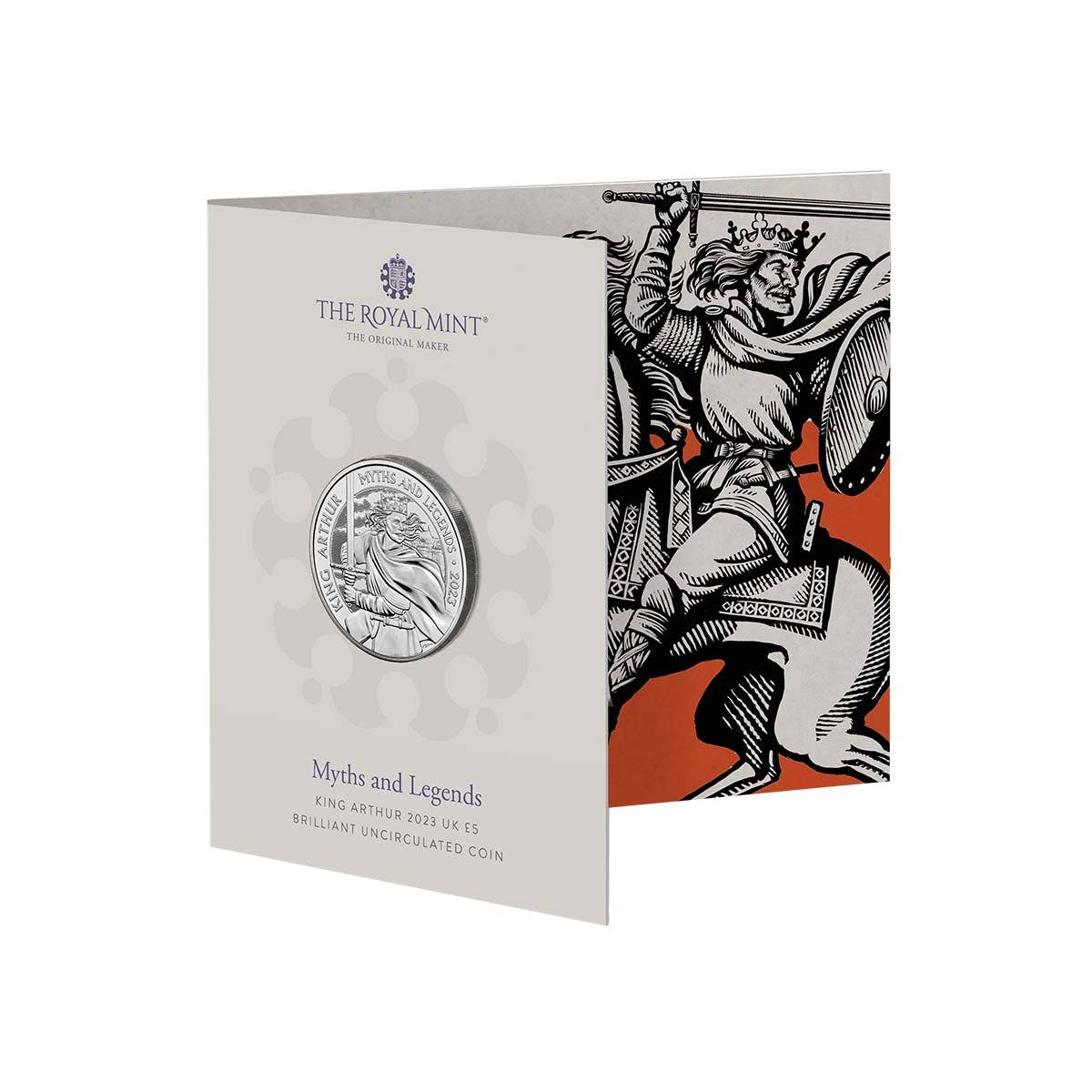 King Arthur 2023 £5 Brilliant Uncirculated Coin