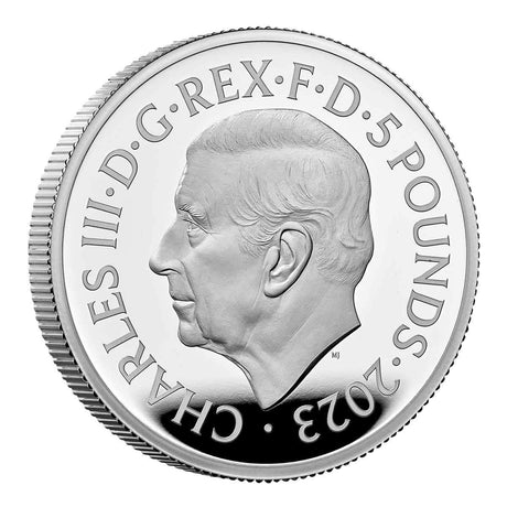King Arthur 2023 £5 2oz Silver Proof Coin         