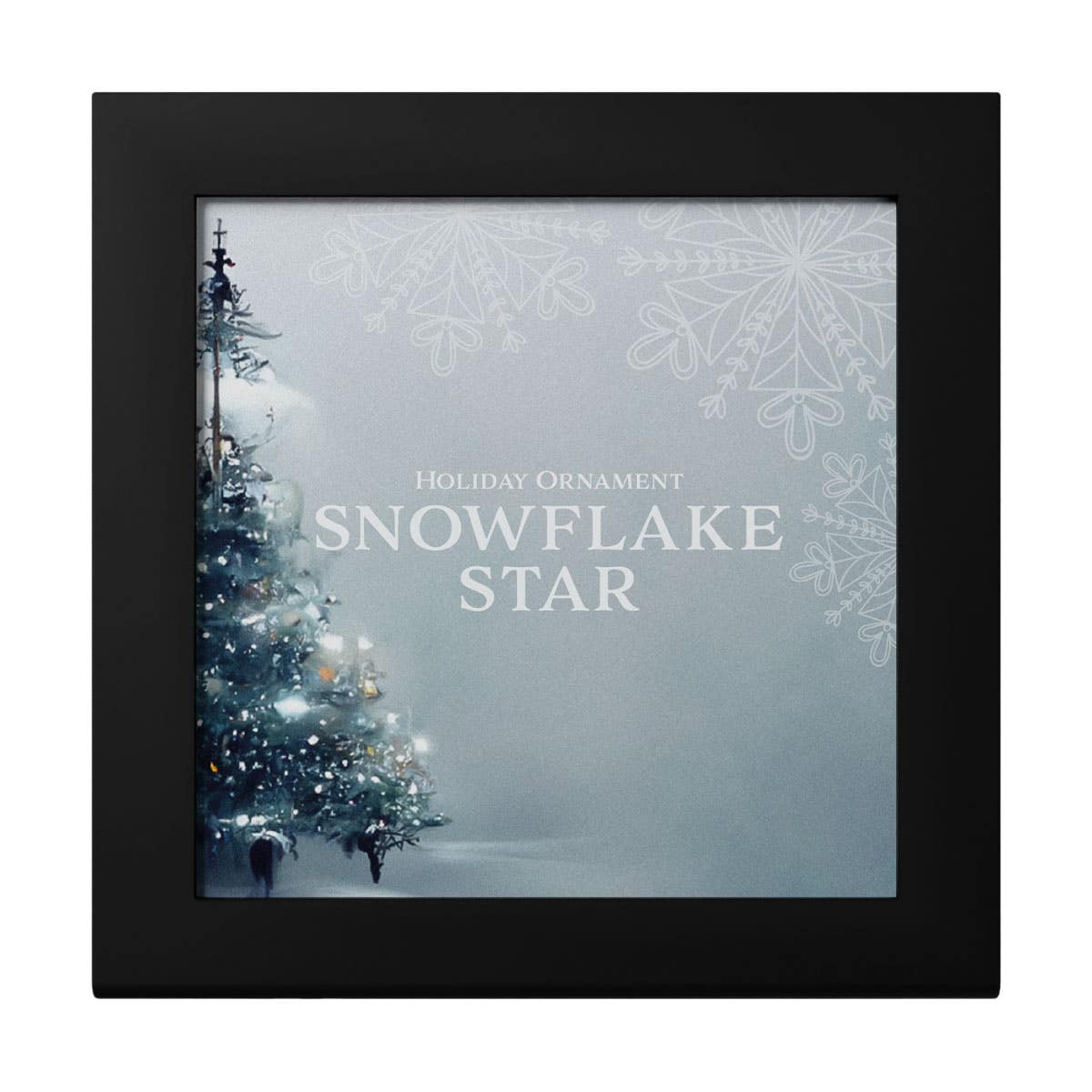 Snowflake Star 2023 $5 Gold-plated 1oz Silver Coin