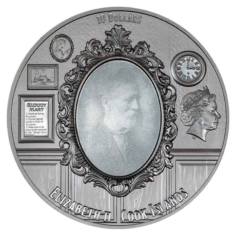 Most Haunted Places the Stanley 2023 $10 2oz Silver Black Proof Coin