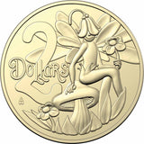 Australia 2023 $2 Tooth Fairy Aluminium-Bronze Uncirculated Coin
