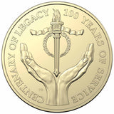2023 $1 Centenary of Legacy Al-Br Uncirculated Coin