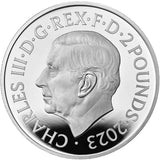 The Britannia 2023 £2 1oz Silver Proof Coin