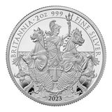 The Britannia 2023 £5 2oz Silver Proof Coin