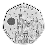 Hogwarts School 2023 UK 50p Brilliant Uncirculated Coin
