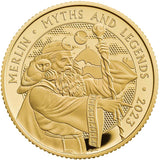 Merlin 2023 £25 1/4oz Gold Proof Coin