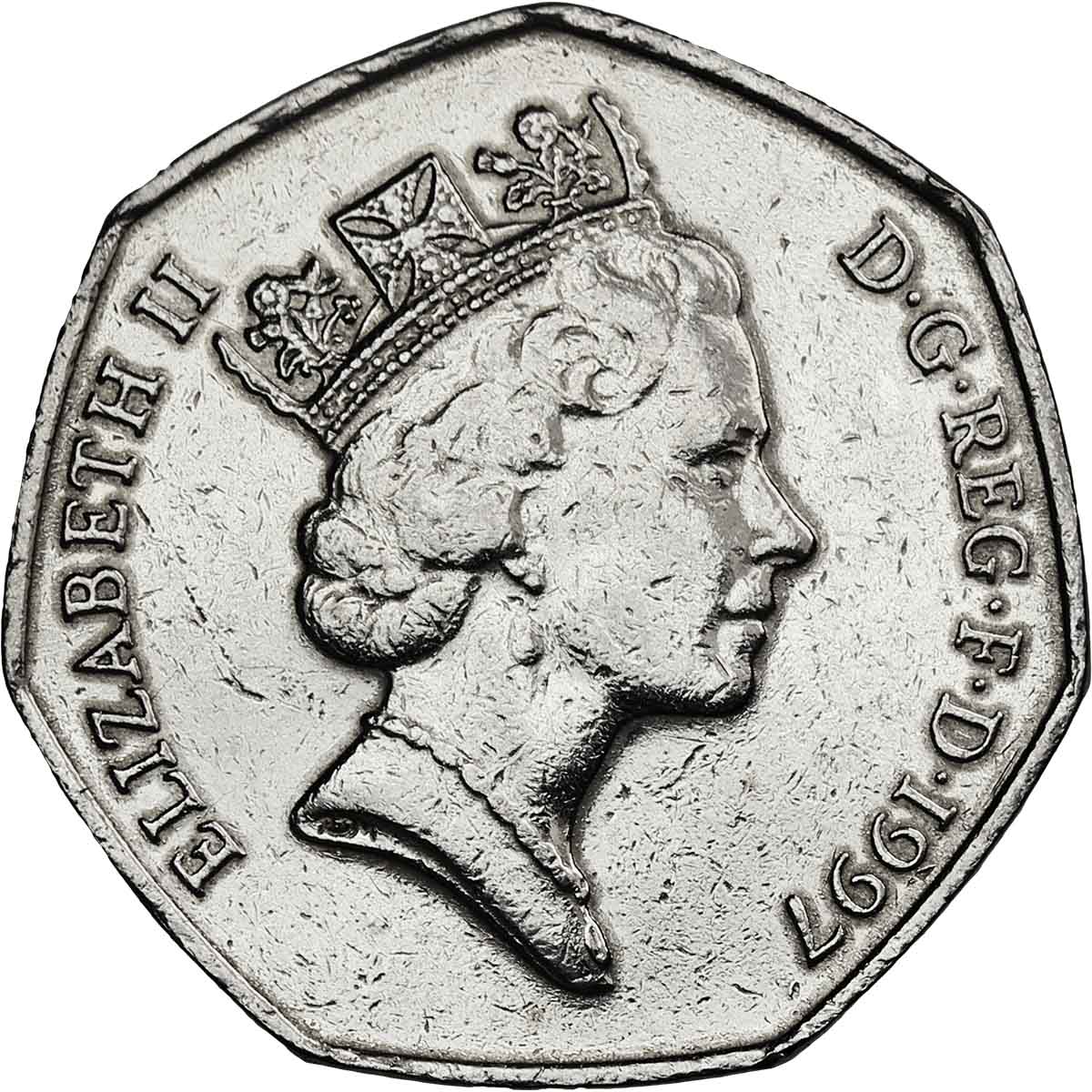 Queen Elizabeth II Royal Portraits 5-Coin Set VF-Unc