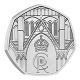 King Charles III 2023 50p Coronation Brilliant Uncirculated Coin