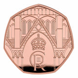 King Charles III 2023 50p Coronation Gold Proof Coin