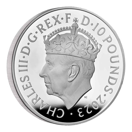 King Charles III 2023 £10 Coronation 5oz Silver Proof Coin