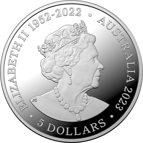 Emperor Penguin 2023 $5 1oz Coloured Silver Proof Coin