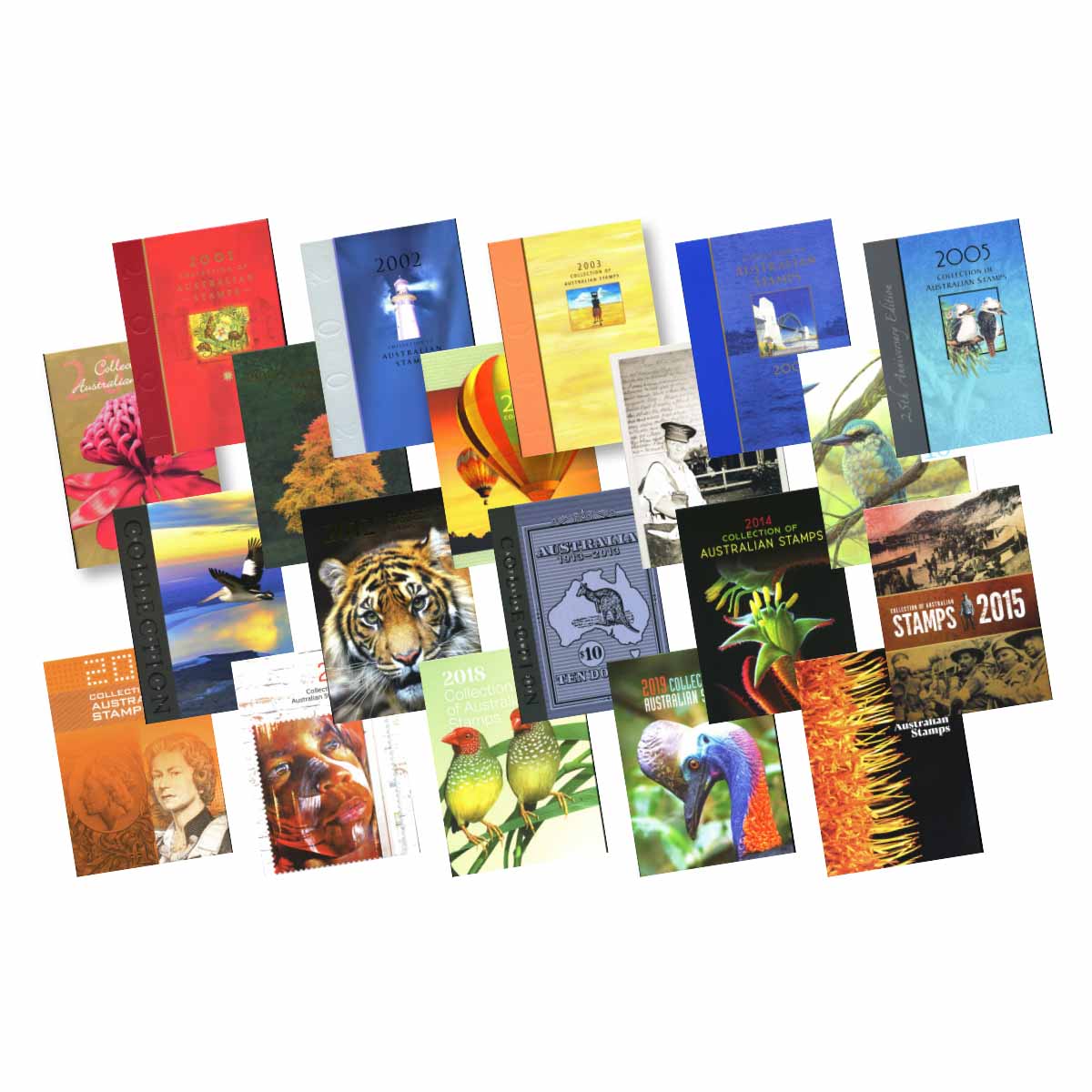 Complete 2001-20 Australia Post Year Collection Set