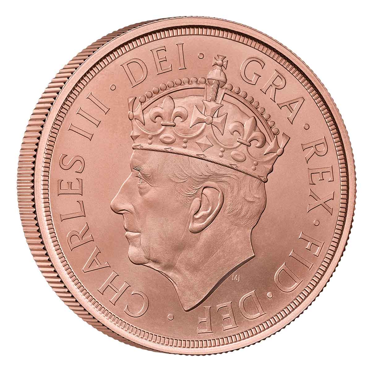 The Coronation of His Majesty King Charles III Five Sovereign Piece 2023 Brilliant Uncirculated