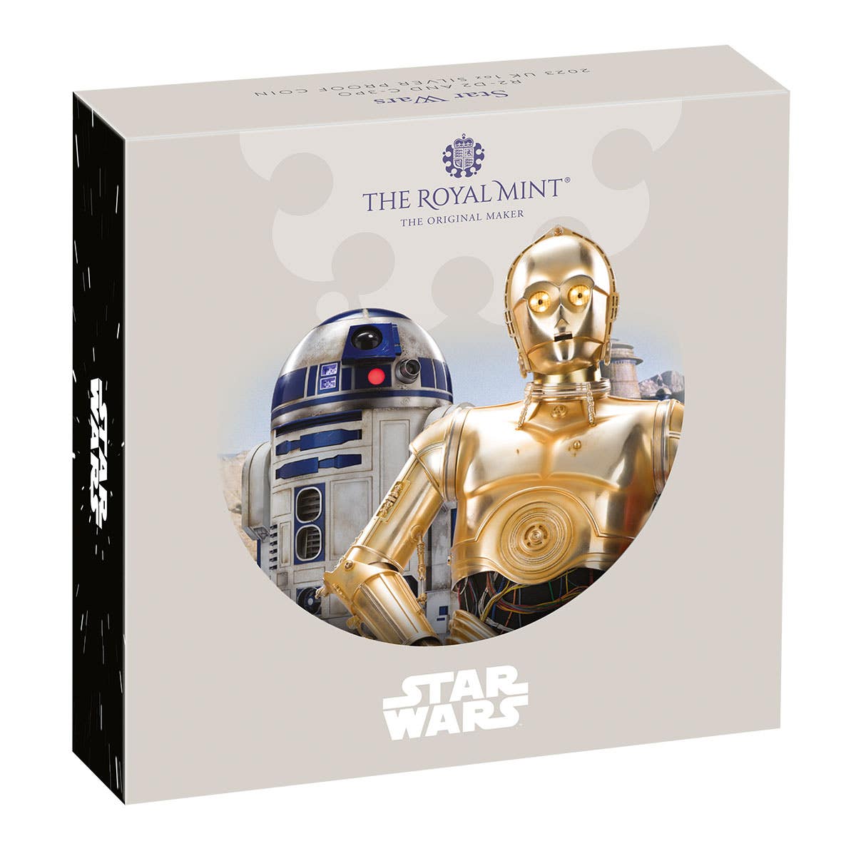 Star Wars R2-D2 and C-3PO 2023 UK £2 1oz Silver Proof Coin
