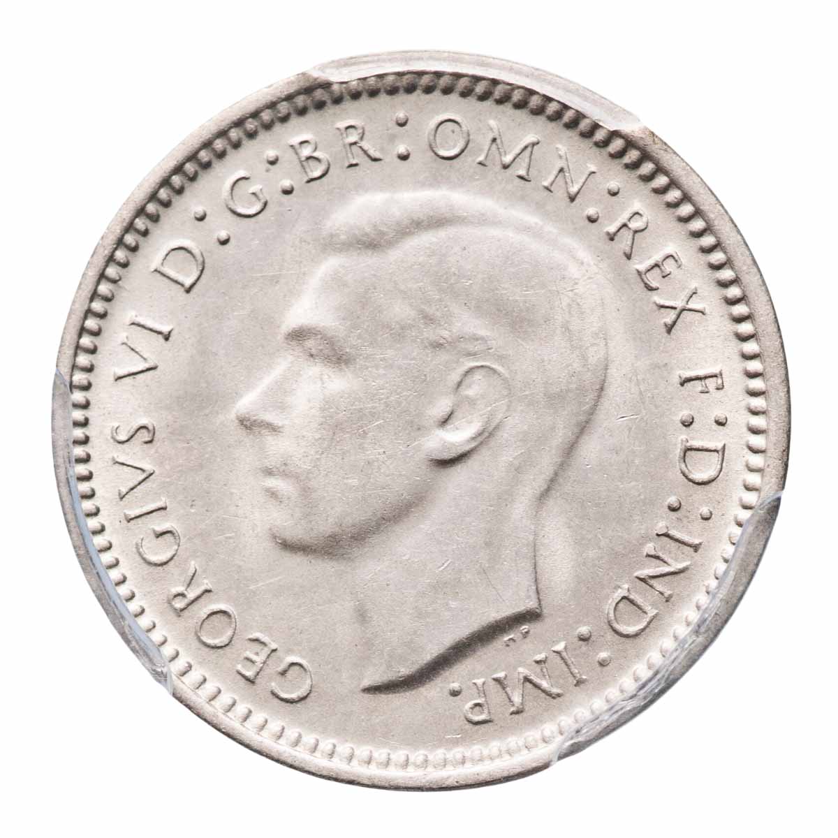 1941 Threepence PCGS MS64 (Gem Uncirculated)