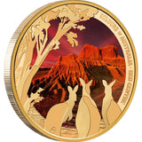 Red Centre Colours of Australia 2024 $100 1oz Gold Proof Coin