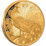 Peacock 2024 $100 1oz Gold Proof Coin