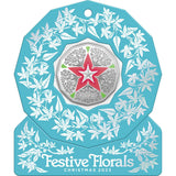 Christmas 2023 50c Colour  Cu-Ni Uncirculated Coin