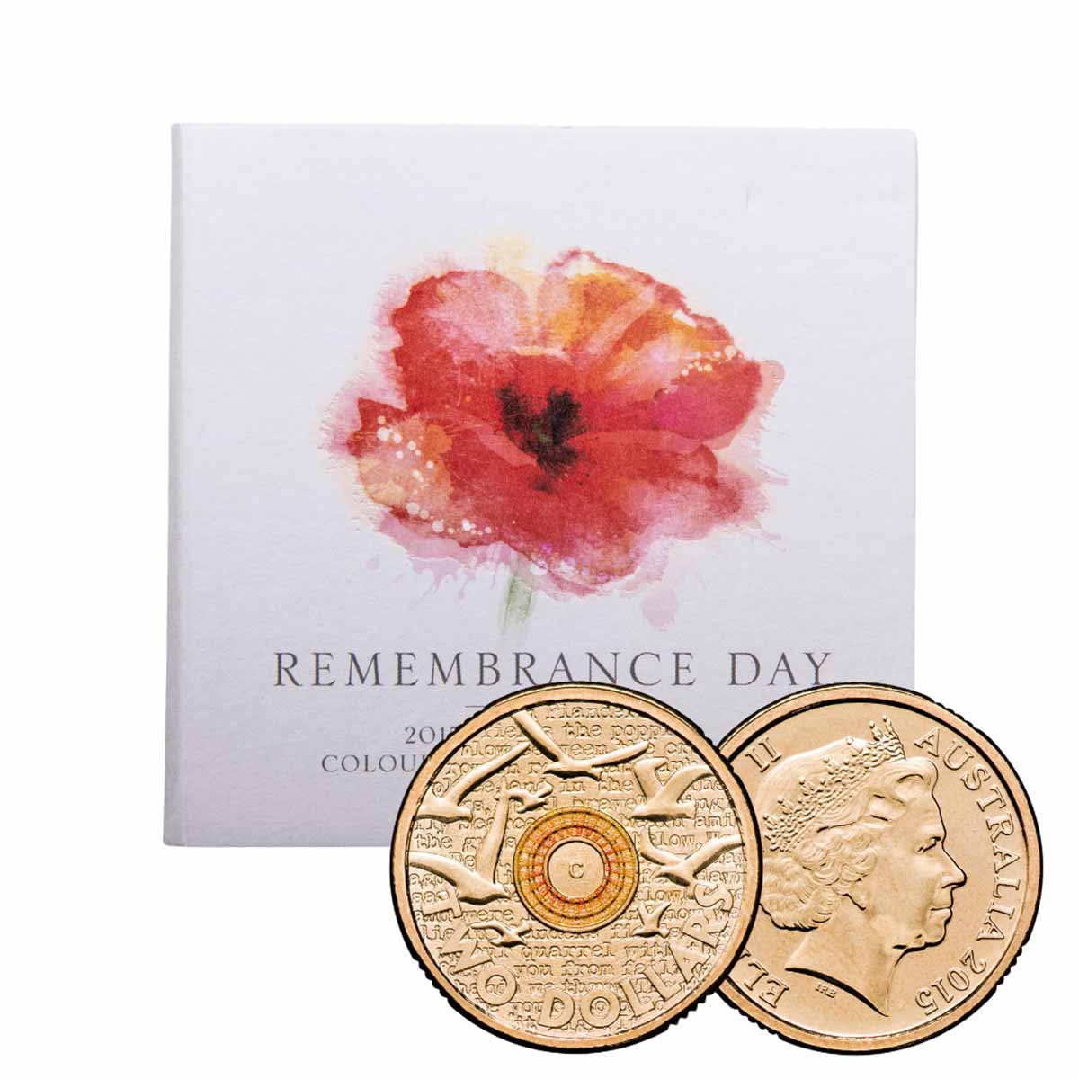 2015 $2 Remembrance Day C Mintmark Pack