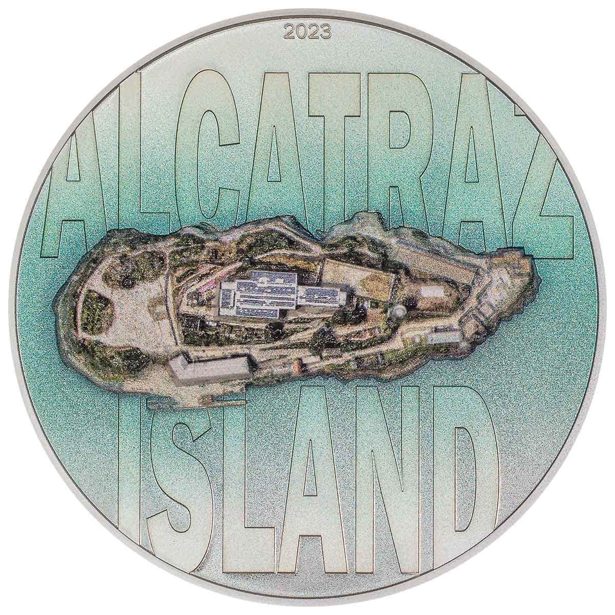 Alcatraz 2023 $20 Ultra High Relief 3oz Silver Proof Coin