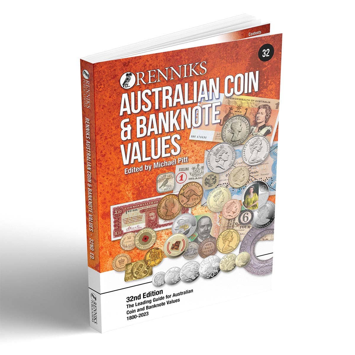 Renniks Australian Coin & Banknote Values 32nd Edition Softcover