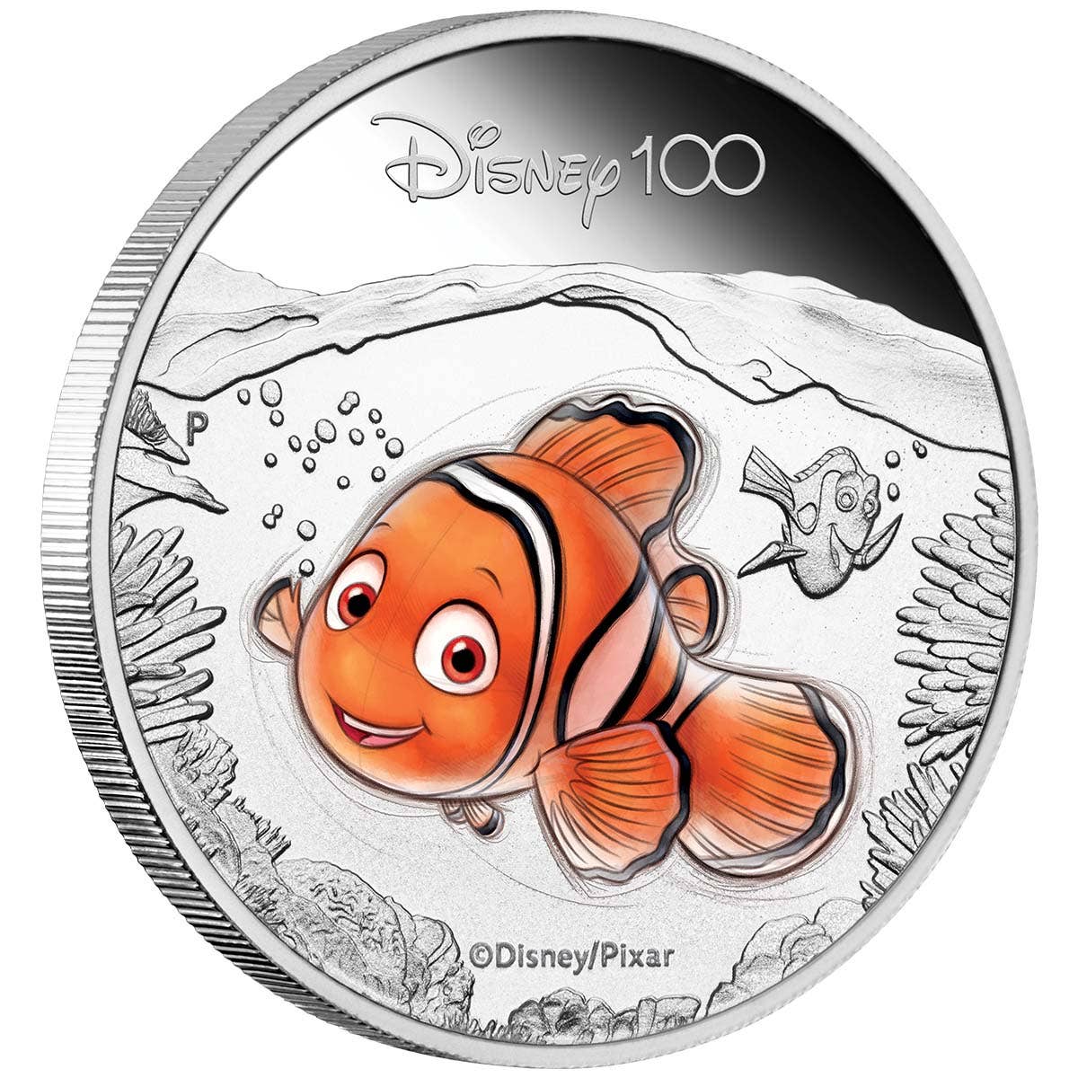 Disney 100th Anniversary 2023 50c Nemo Colour 1/2oz Silver Proof Coin